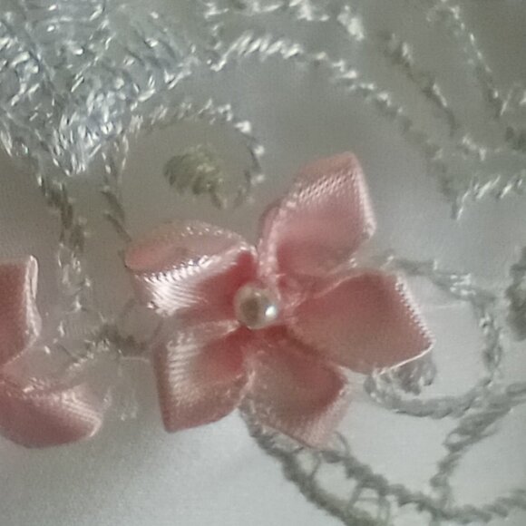 White girls' dress size 8 for flower girl/first communion/confirmation/party - Picture 7 of 10